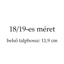 18/19-es méret